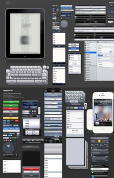 手机UI设计各种图标