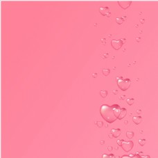 会议粉色气泡背景