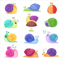 其他生物卡通蜗牛