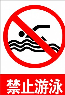 logo禁止游泳