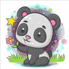 联盟卡通大熊猫
