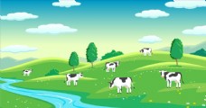 畜牧养殖奶牛场