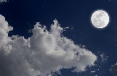 日系月夜美景