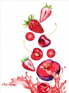 苦瓜草莓樱桃