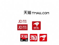 logo天猫京东标志
