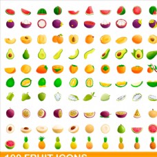 展板卡通水果