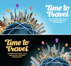 旅行海报环球旅行记