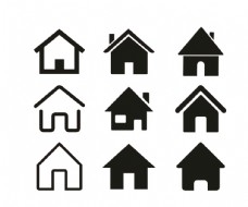 logo房子图标